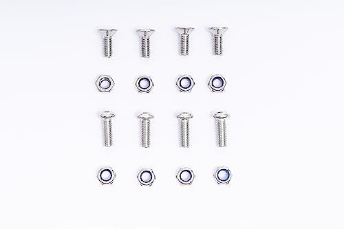 Kinglemc Powersports Sissy Bar with Backrest Luggage Rack for Harley Davidson Deuce 2000-2007 (Silver)