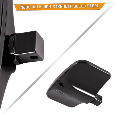 Kinglemc Front Rider Floorboard FootPeg for Honda,Yamaha,Suzuki (Skull)