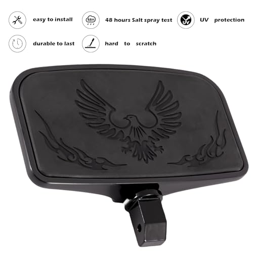 Kinglemc Rear Passenger Floorboard FootPeg for honda,yamaha,suzuki (Eagle)