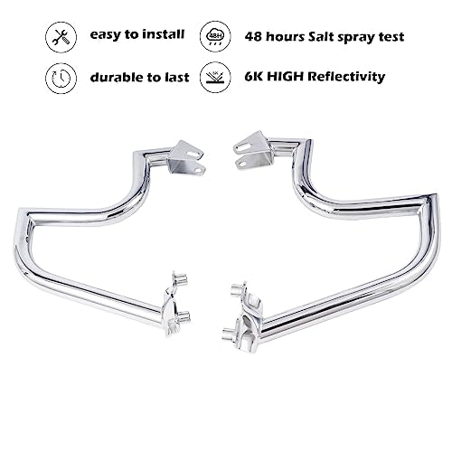 Kinglemc Crash Bar Engine Guard Highway Bar for Harley Davidson XG Models,Street 500 750 XG750 XG500 2015-2020 (Silver)