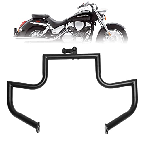 Kinglemc Engine Guard Highway Freeway Crash Bar for Honda VTX 1300 R S C Models 1300R 1300C 1300S (Black)