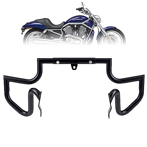 Kinglemc Crash Bar Engine Guard Highway Freeway Bar for Harley V-Rod Vrod Night Rod Muscle VRSC VRSCF VRSCA (Matte Black)