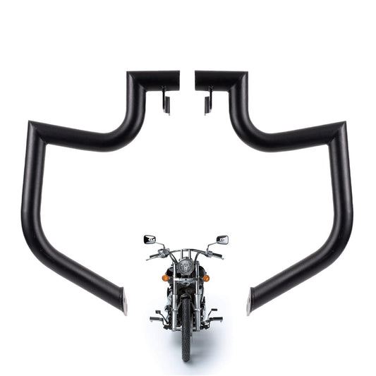 Gamyipp 1.5" Fat Crash Bar Engine Guard Highway Bar for Kawasaki Vulcan 900 VN900 Classic Custom 2006-2022 (Matte Black)