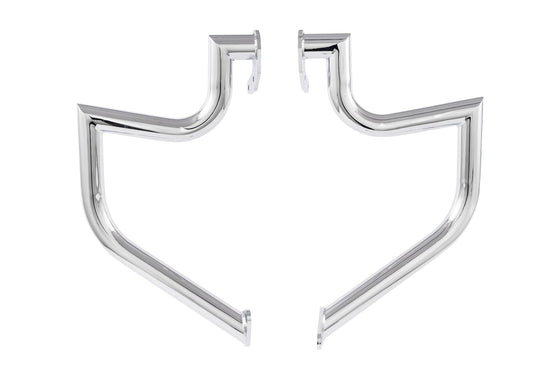 Gamyipp 1.5" Crash Bar Engine Guard Highway Bar for Honda VT750C VT750CSE Shadow Aero; VT750C2B Shadow Phantom; VT750CA Shadow Aero ABS; VT750C2 Shadow Spirit; VT750C2B Phantom (Chrome)