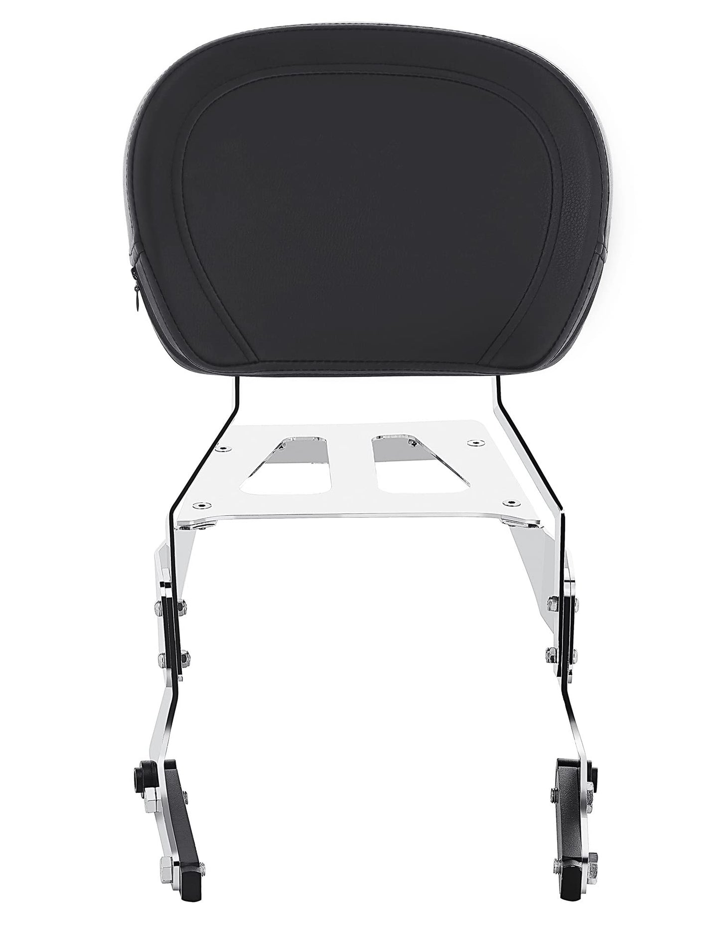 Kinglemc Powersports Sissy Bar with Backrest Luggage Rack for Suzuki Marauder 800 VZ800 1997 to 2007