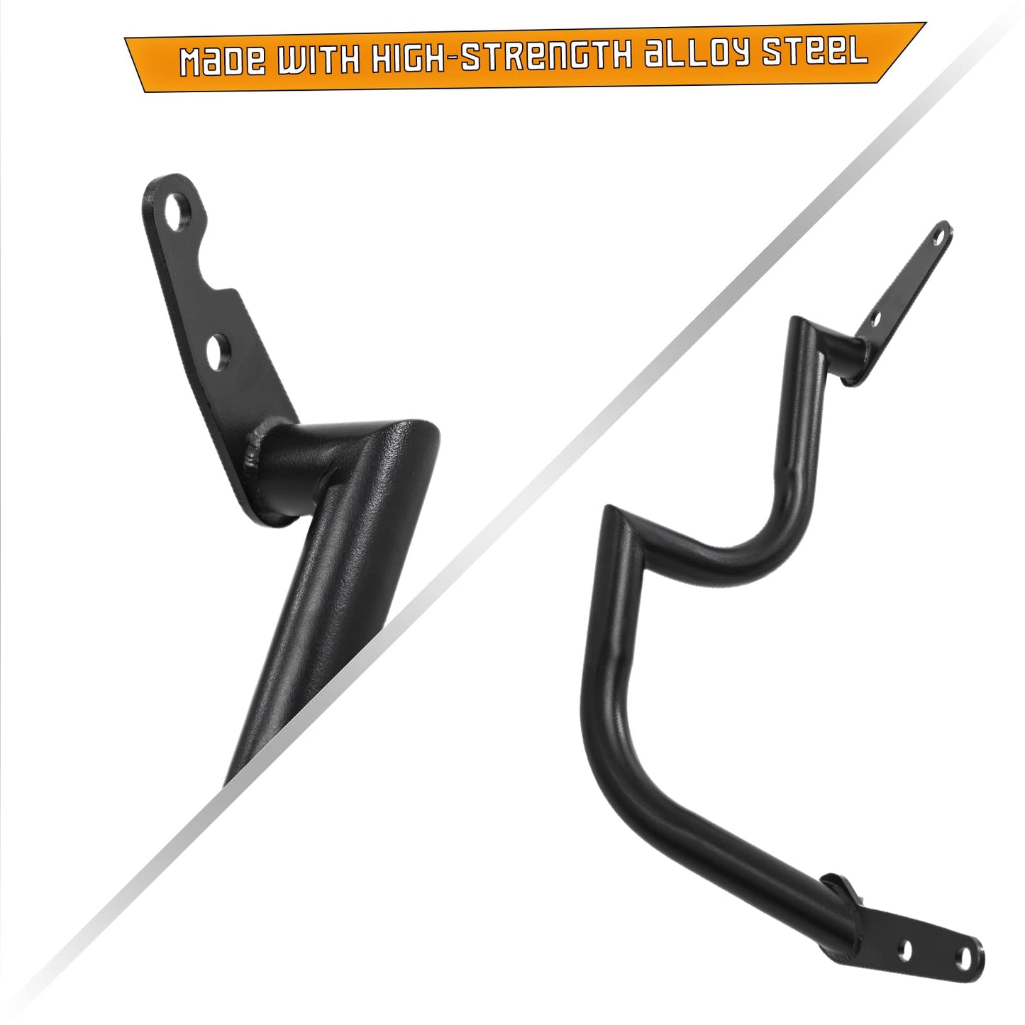 Kinglemc Engine Guard Highway Freeway Crash Bar for Yamaha Vstar Xvs 1100 Classic Custom Silverado (Black)