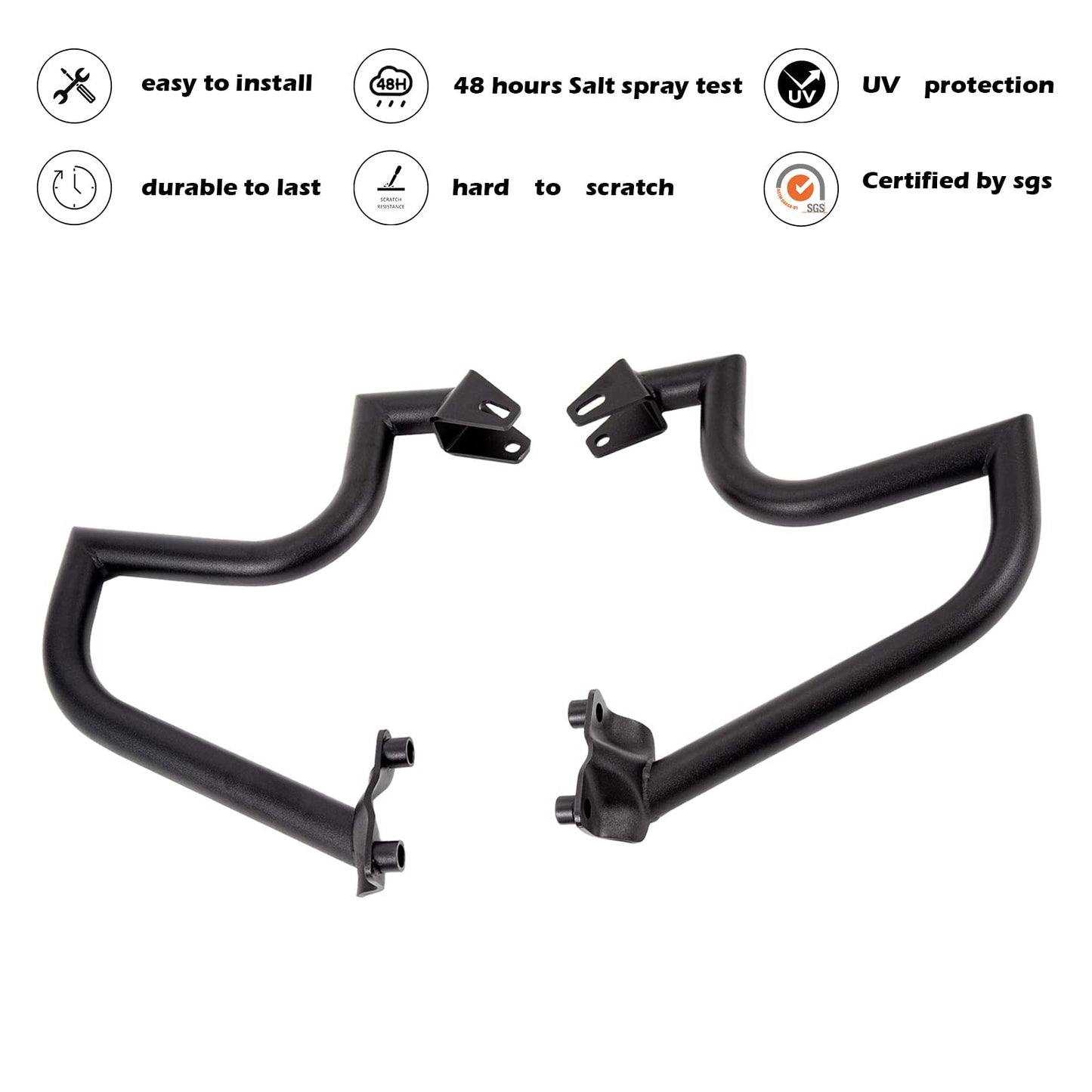 Kinglemc Crash Bar Engine Guard Highway Bar for Harley Davidson XG Models,Street 500 750 XG750 XG500 2015-2020(Black)