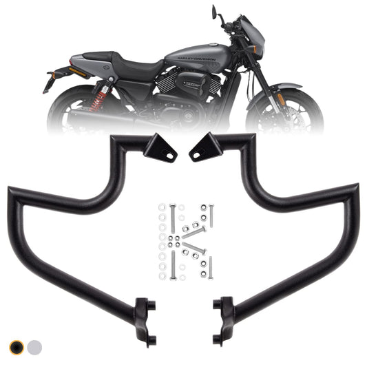 Kinglemc Crash Bar Engine Guard Highway Bar for Harley Davidson XG Models,Street 500 750 XG750 XG500 2015-2020(Black)