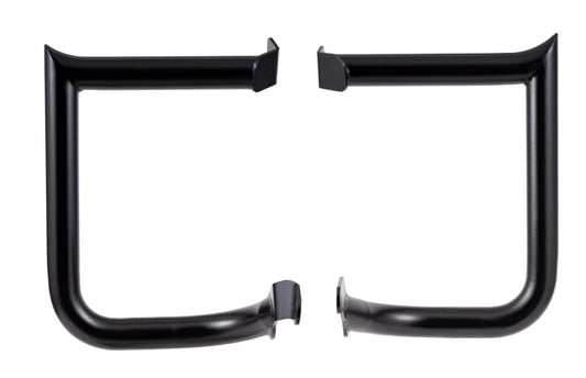 Gamyipp 1.5" Fat Crash Bar Engine Guard Highway Bar for Harley Softail Heritage Springer FLSTS 1993-1999 (Silver)