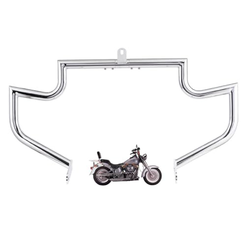Gamyipp 1.5" Fat Crash Bar Engine Guard Highway Bar for Kawasaki Vulcan 900 VN900 Custom Classic 2006-2023 (Chrome)