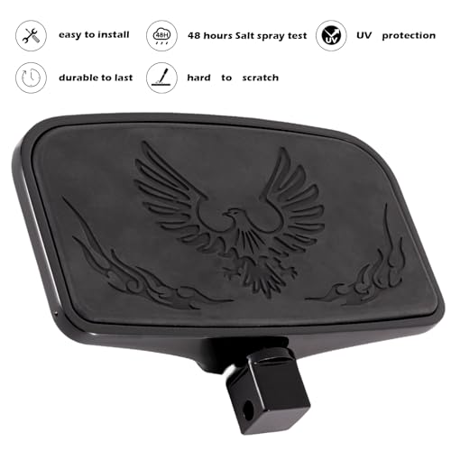 Kinglemc Front Rider Floorboard FootPeg for Honda,Yamaha,Suzuki (Eagle)