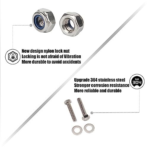 Kinglemc Crash Bar Engine Guard Highway Bar for Harley Davidson XG Models,Street 500 750 XG750 XG500 2015-2020 (Silver)