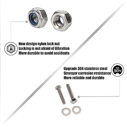 Kinglemc Crash Bar Engine Guard Highway Bar for Harley Davidson Touring Road Glide Road King Street Glide Electra Glide CVO and Trike Models 97-08(Mustache Silver)