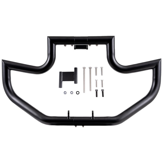 Gamyipp 1.5" Fat Crash Bar Engine Guard Highway Bar for Harley Sportster 883 1200 XL XR 1984-2003 (Black)
