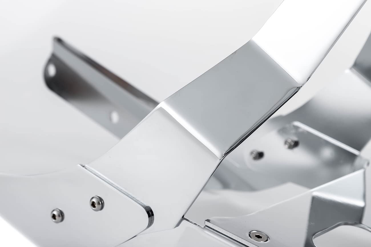 Kinglemc Powersports Sissy Bar with Backrest Luggage Rack for Honda VTX 1300N 1300R 1300S 1800N 1800R 1800S(Without Stud)