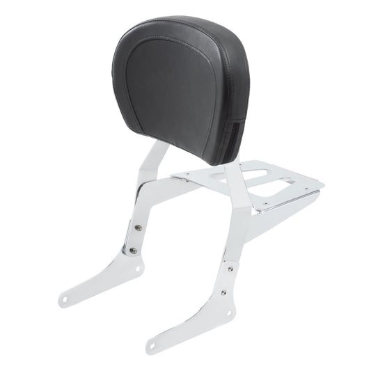 Kinglemc Powersports Sissy Bar with Backrest Luggage Rack for Honda Rebel CMX 250 CA 250 85-21